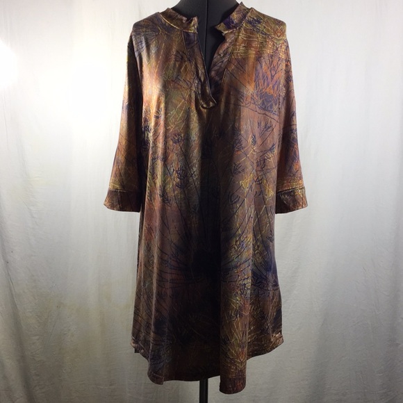 Simply Aster by Firmiana  Tunic Top Size XL - Picture 2 of 8